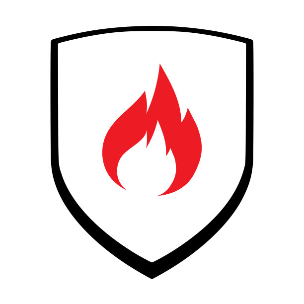 监控消防logo标志