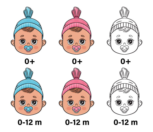 卡通玩具婴儿用品图标