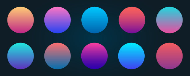 蓝紫色渐变小程序app图标