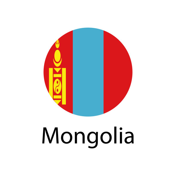 蒙古小彩旗