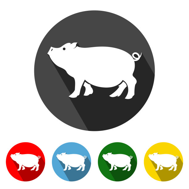 蓝猪logo