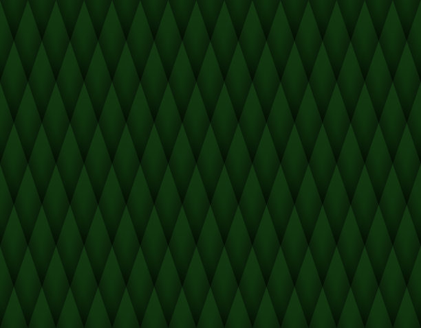 高档绿色几何底纹名片
