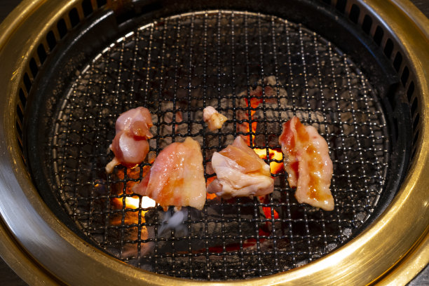 韩国烤肉背景图