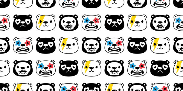 油彩熊猫