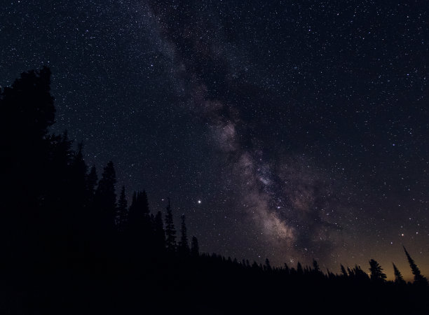 高山星空摄影