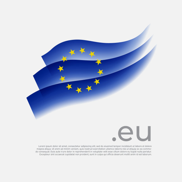 欧盟旅游海报水彩欧盟