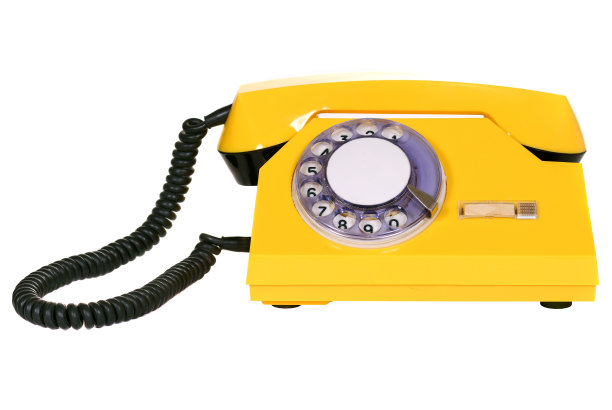 老式拨盘电话