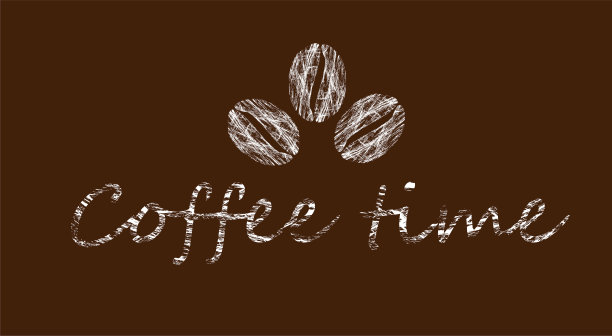 黑咖啡创意设计海报