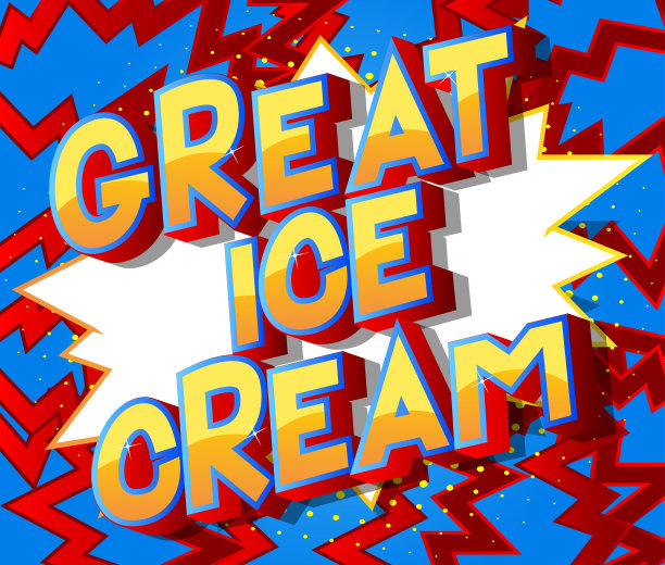 爆炸冰淇淋海报