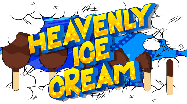 爆炸冰淇淋海报