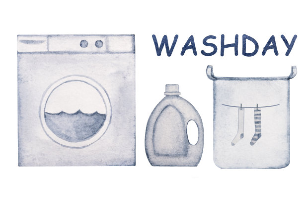 洗衣机banner海报设计