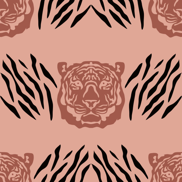 豹纹狮子老虎