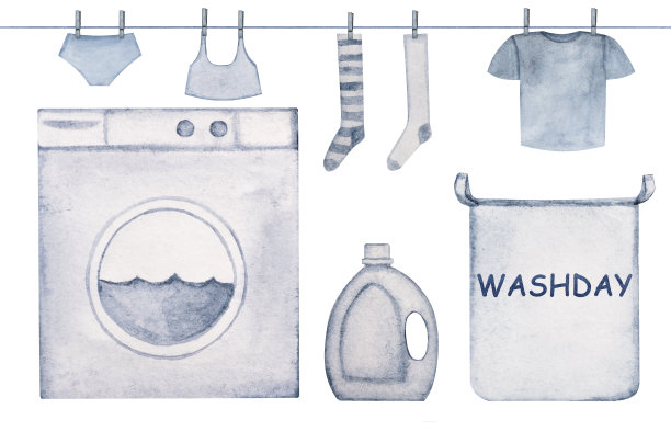 洗衣机banner海报设计