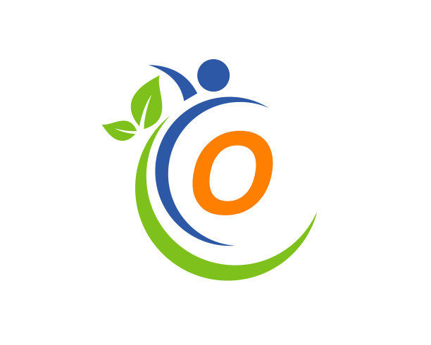 o字母瑜伽logo