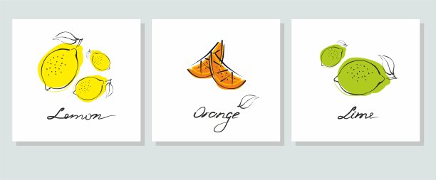 脐橙字体logo设计