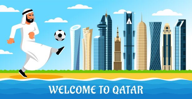 2022卡塔尔世界杯海报设计