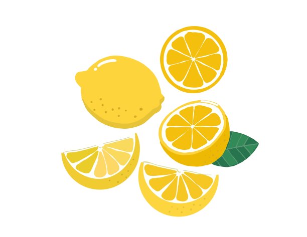 柠檬片促销海报