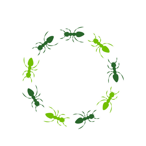 卡通蚂蚁logo吉祥物