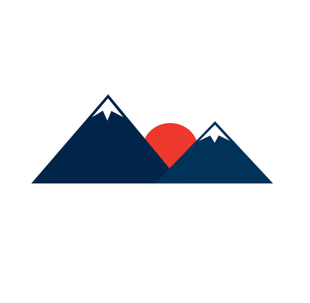 富士山标志日式logo