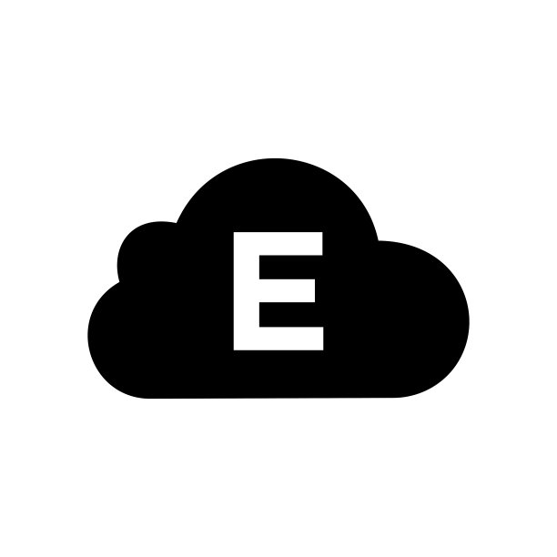 云科技,e字母logo