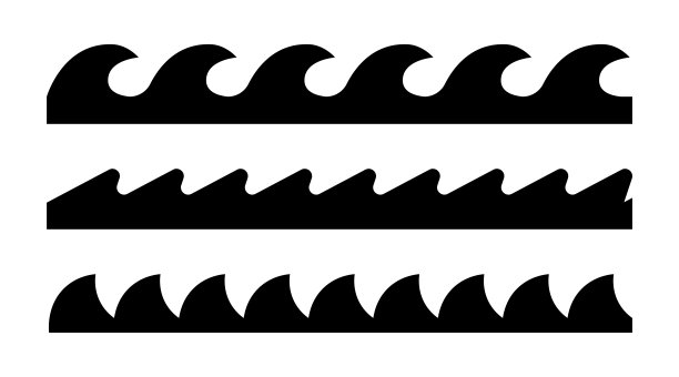 海浪羽毛logo