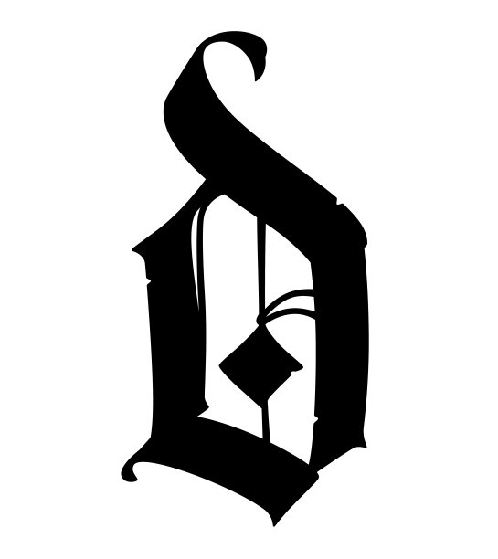 英文d的logo设计