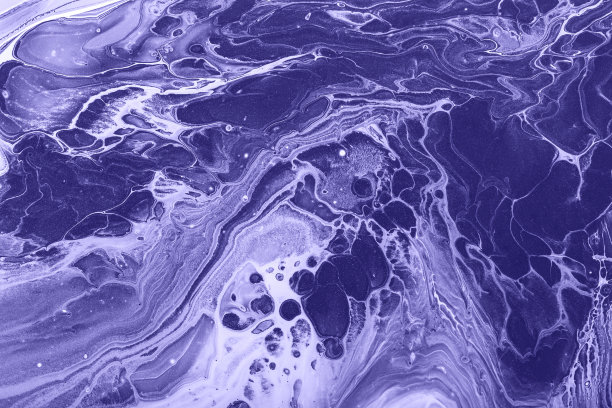 紫色时尚大理石艺术装饰画