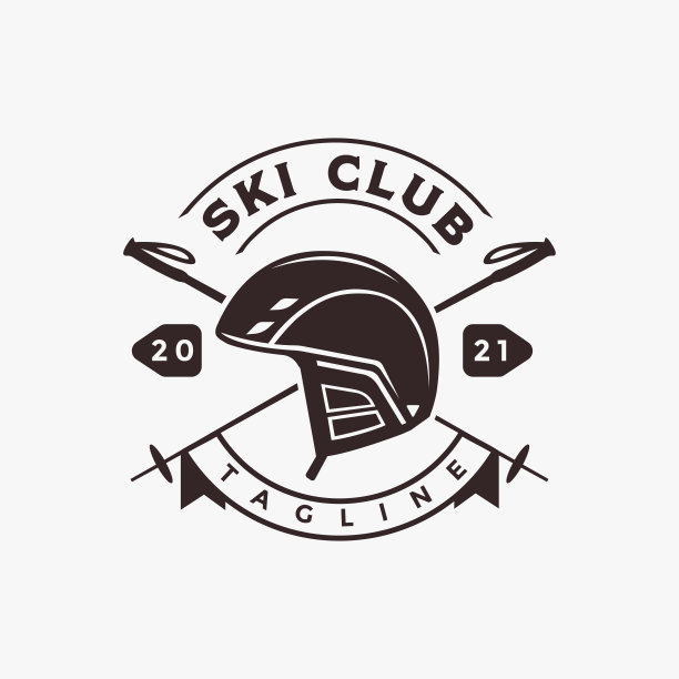 滑雪logo