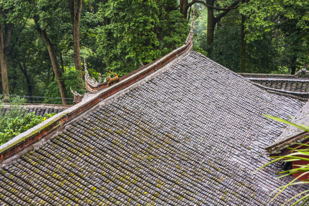瓦片 屋顶 材质 贴图 古风