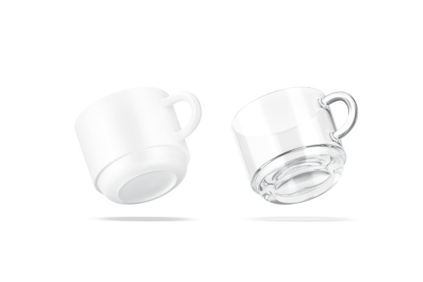 晶莹剔透的水晶杯茶杯茶具