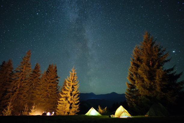 高山星空摄影