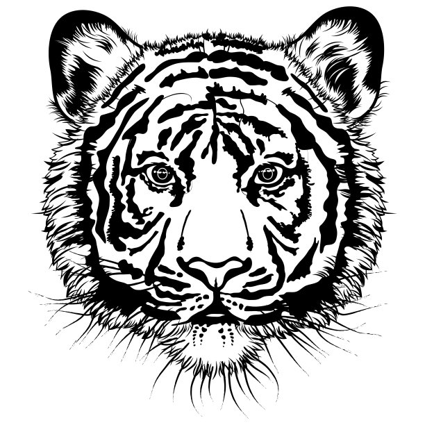 虎年老虎形象设计