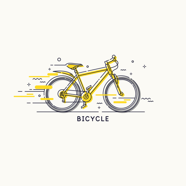 自行车户外用品海报