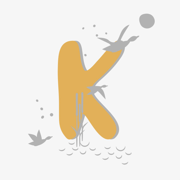 字母标志飞鸟环保logo