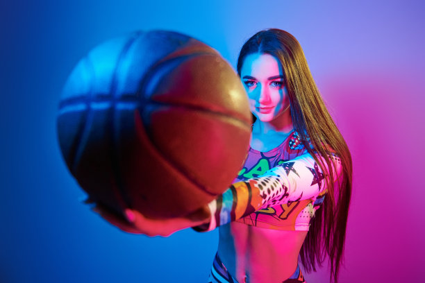 篮球美女设计