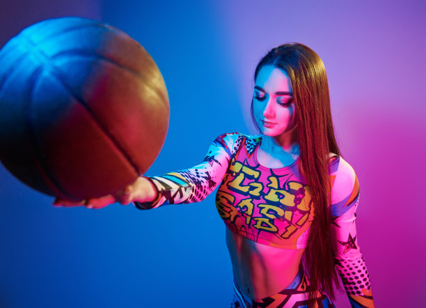 篮球美女设计