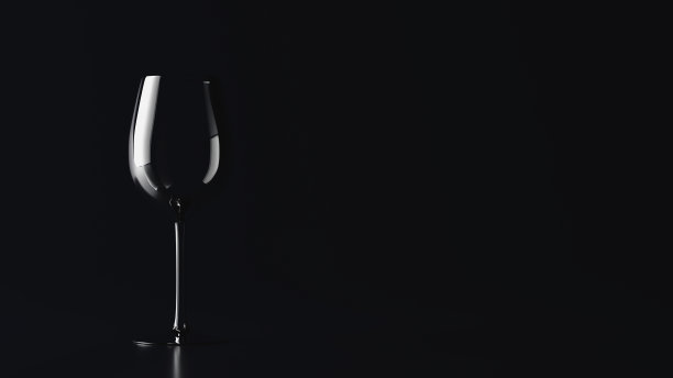 红酒洋酒酒杯3d模型