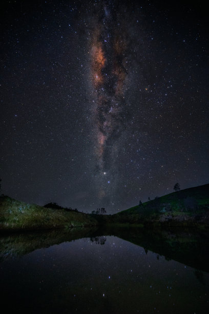 高山星空摄影