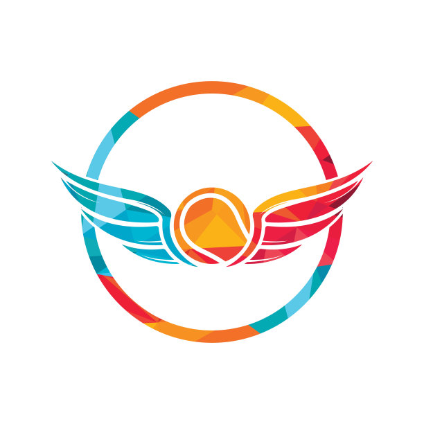 雄鹰乒乓球队logo标志