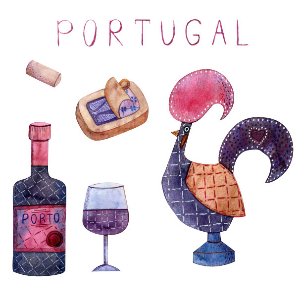 葡萄牙旅行葡萄牙彩绘
