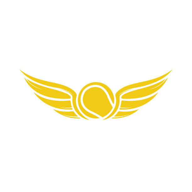 雄鹰乒乓球队logo标志