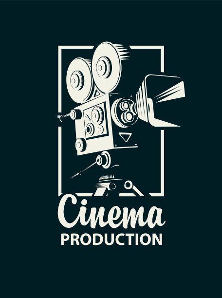 电影胶片名片logo