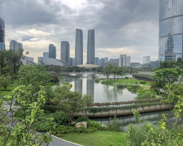 成都天府广场现代建筑城市