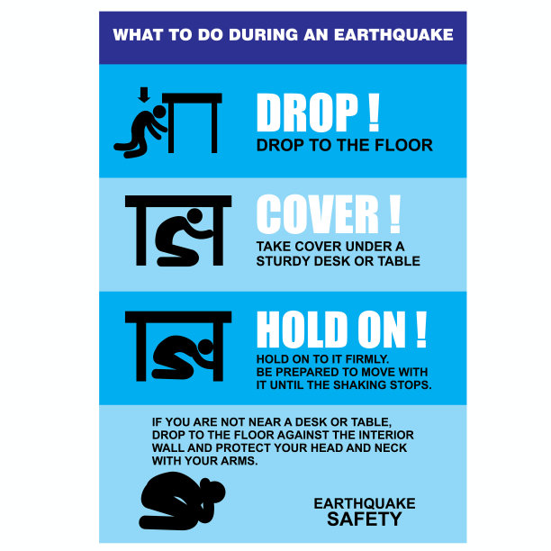 地震宣传海报