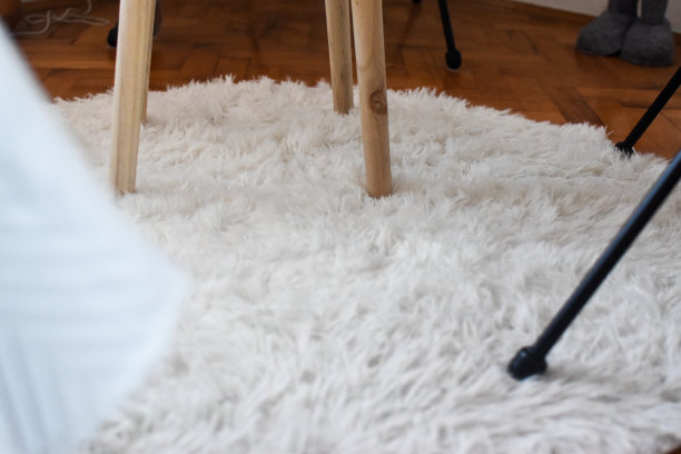 客厅编织艺术地毯