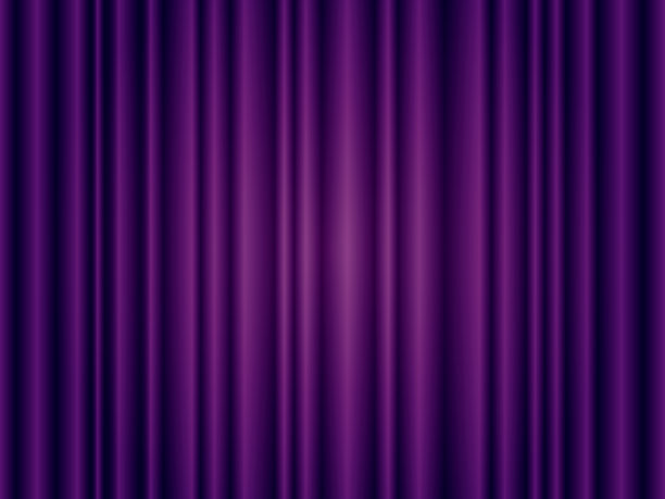 紫色渐变幕布背景