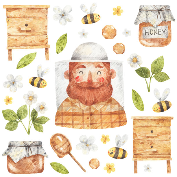 人,养蜂,Beekeeper