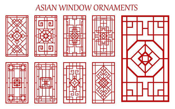 中式家具立面图