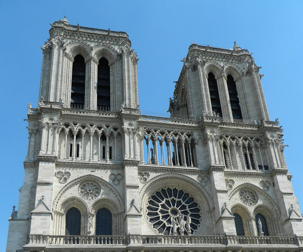 巴黎圣母院,塞纳河,教堂