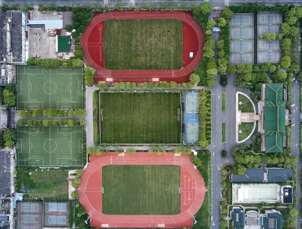 上海虹口足球场,体育场